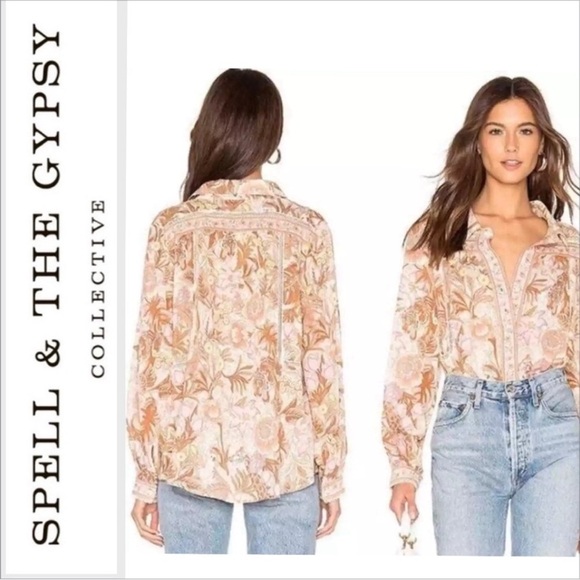 Spell & The Gypsy Jungle Blouse - Picture 1 of 13